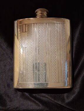 Hoffritz,3oz.Pewter Flask,1940's